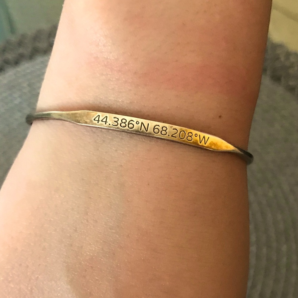 Bracelet With Geographical Coordinates - image 1